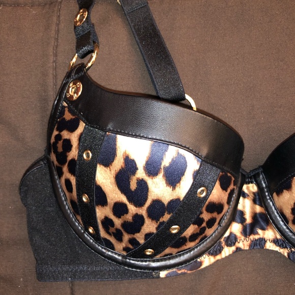 Betty Push Up Cheetah Print Bra - Picture 4 of 8
